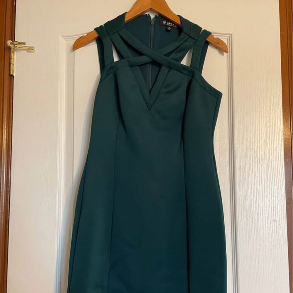 Teal Guess Short Dress